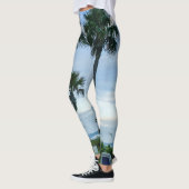 Leggings Palmiers tordus (Gauche)