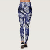 Leggings Palms d'Indigo (Dos)