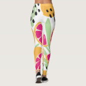 Leggings Pamplemousse & Feuilles : Vintage tropical (Dos)