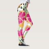 Leggings Pamplemousse & Feuilles : Vintage tropical (Droite)