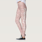 Leggings Pamplemousse souple Parties scintillant rose clair (Gauche)