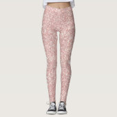 Leggings Pamplemousse souple Parties scintillant rose clair (Devant)