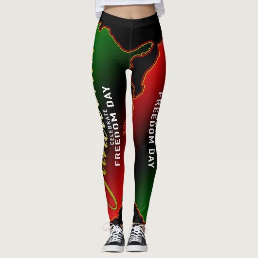 Leggings Pan-Africain, 19° (Devant)
