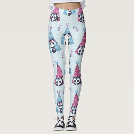 Leggings Panda Lover | Être comme Panda (Devant)