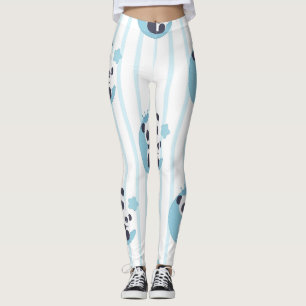 Leggings Panda Lover La Vie Est Meilleure Avec Un Panda
