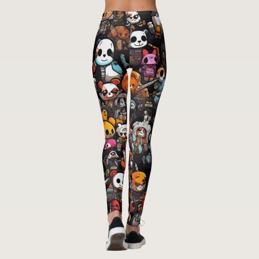 Leggings Panda Mania (Dos)