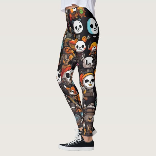Leggings Panda Mania (Gauche)