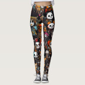 Leggings Panda Mania (Devant)