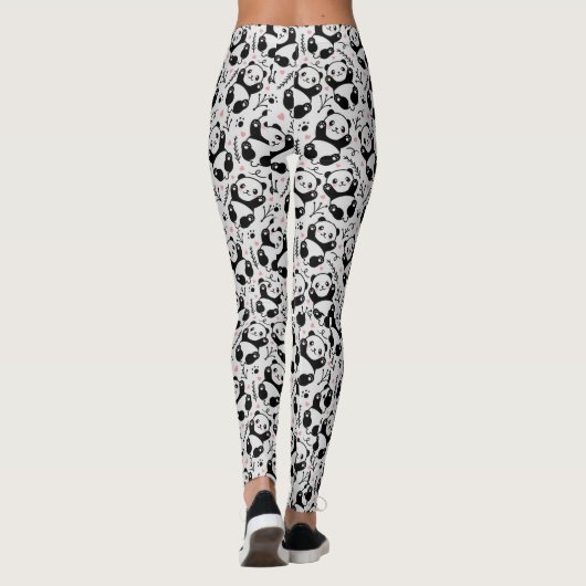Leggings Panda mignon (Dos)