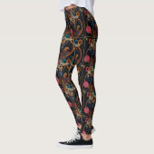 Leggings Panda Rouge Disco (Gauche)