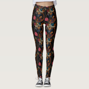 Leggings Panda Rouge Disco