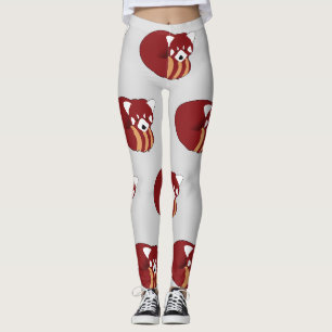 Leggings Panda roux