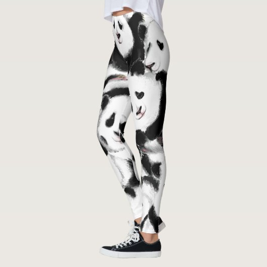 Leggings Pandas - Big Hugs - Dessin (Gauche)