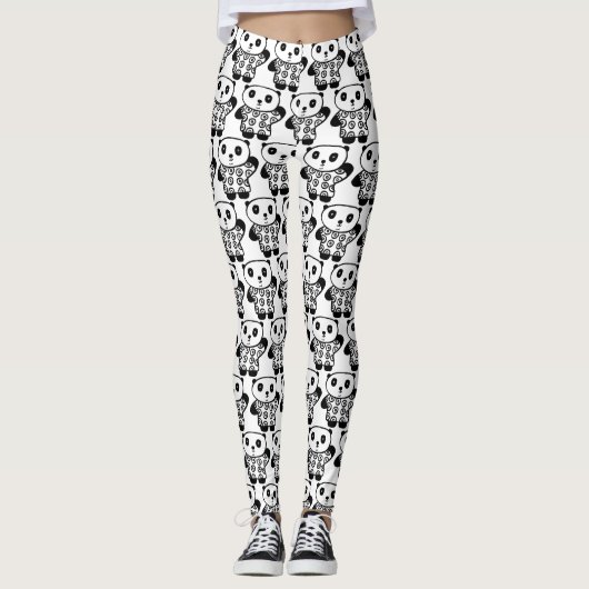 Leggings Pandy le Panda (Devant)