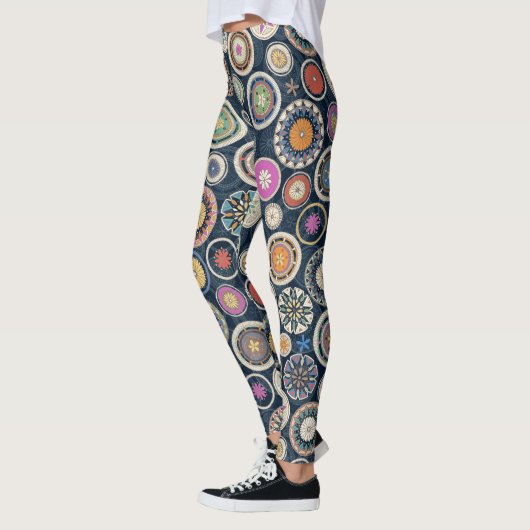 Leggings pango mandala echo (Gauche)