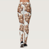 Leggings Pangolins adorables pour les pangolins mignons (Dos)