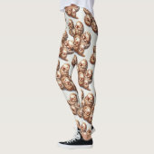 Leggings Pangolins adorables pour les pangolins mignons (Gauche)