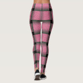 Leggings Panier rose rayé (Dos)