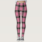 Leggings Panier rose rayé (Devant)