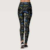 Leggings Paniers de golf sur disque (Dos)
