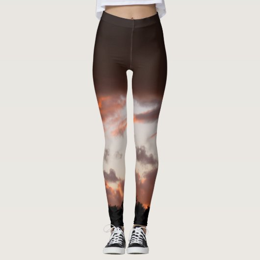 Leggings Panne de tempête (Devant)