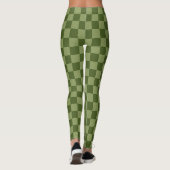 Leggings Panneau de contrôle vert Moss (Dos)