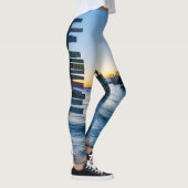 Leggings Panneau de la baie Pensacola Coucher de soleil par (Droite)