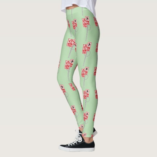 Leggings Panneau d'interdiction de stationner anarchique (Gauche)