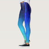 Leggings Panneau Sci-Fi Chaos Etherial Holographique (Gauche)