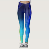 Leggings Panneau Sci-Fi Chaos Etherial Holographique (Devant)