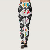 Leggings Panneau solaire Zodiac Calendrier Astrologie Thund (Dos)
