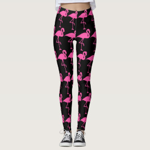 LEGGINGS PANNEAUX YOGA FLAMANT ROSE ROSE