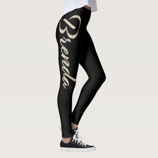 Leggings Pantalon de Brenda white gold (Droite)