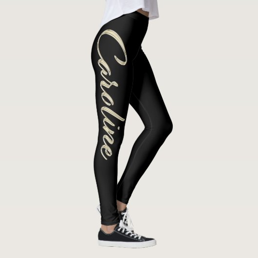 Leggings Pantalon de Caroline white Gold (Droite)