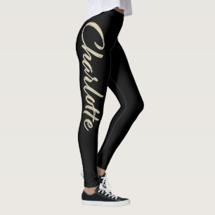 Leggings Pantalon de Charlotte white gold
