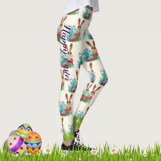 Leggings Pantalon de chasse aux oeufs de lapin EASTER Panta