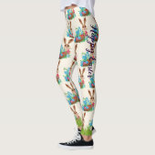 Leggings Pantalon de chasse aux oeufs de lapin EASTER Panta (Gauche)