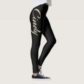 Leggings Pantalon de Cindy white gold (Droite)