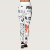 Leggings Pantalon de Derby de rouleau (Dos)