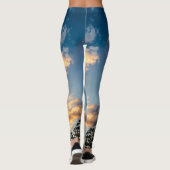 Leggings pantalon de drapeau américain (Dos)