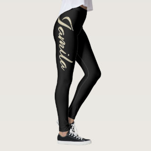 Leggings Pantalon de Jamila white gold