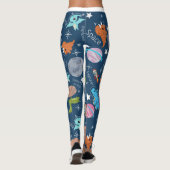 Leggings Pantalon de joggeurs Space Dino (Dos)