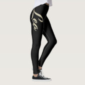 Leggings Pantalon de Lea white gold (Droite)