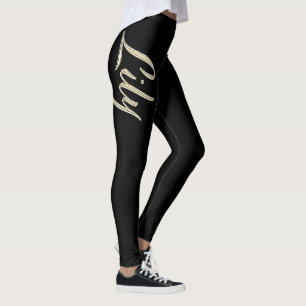 Leggings Pantalon de Lily White Gold