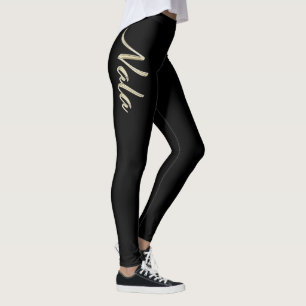 Leggings Pantalon de Nala white gold
