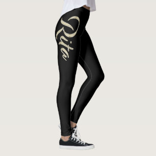 Leggings Pantalon de Rita white gold