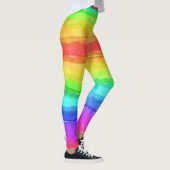 Leggings Pantalon de yoga arc-en-ciel (Droite)