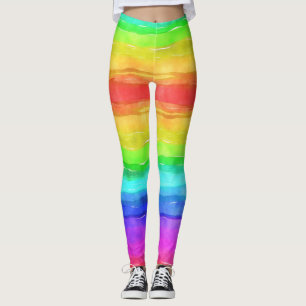 Leggings Pantalon de yoga arc-en-ciel