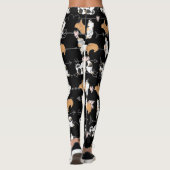 Leggings Pantalon de yoga de chat, (Dos)