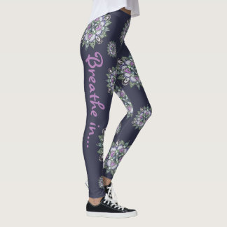 Leggings Pantalon de yoga de mandala d'aquarelle